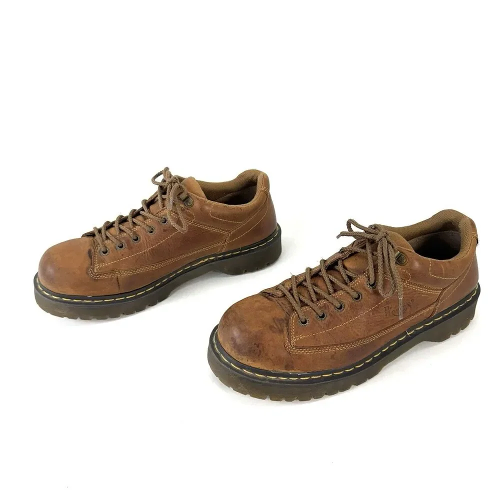Vintage Y2K Dr Martens 9A53 Platform Oxford Womens Mens US 14 Chunky Platform